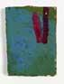 Aldo Contini, Piccola tavola , 1983, acrilici su stucco su cartone, 12 x 7 cm