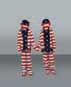  Francesco Scialò, Twins, 2002, stoffe, lana e vetro, 120 x 45 cm